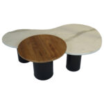 BEAN COFFEE TABLE & SIDE TABLE* -SET OF 2