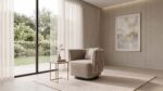 Milan Swivel Armchair